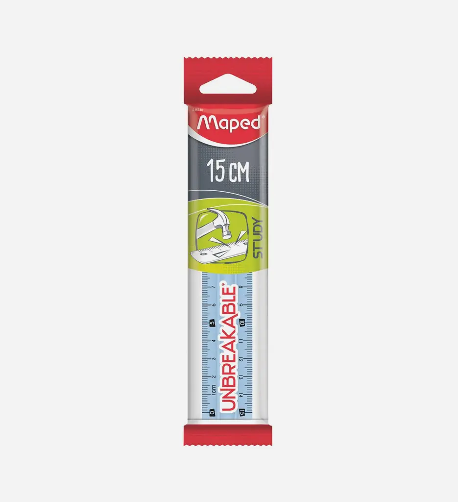 Regle Maped study unbreakable 15cm
