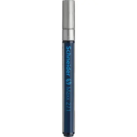 Marqueur Paint 271 Pointe Conique Argent - SCHNEIDER